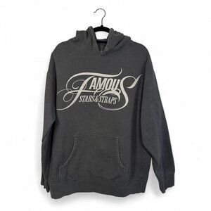 Famous Stars & Straps Grey Hoodie